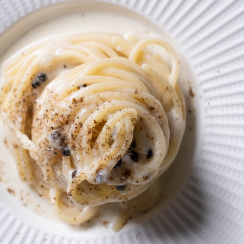 Spaghetti alla Chitarra cacio e pepe