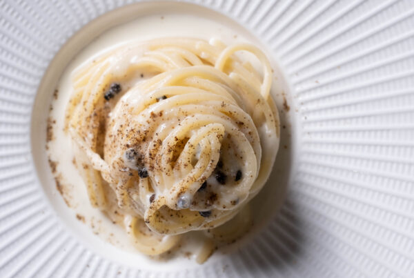 Spaghetti alla Chitarra cacio e pepe