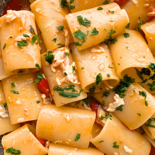 Paccheri al Coccio